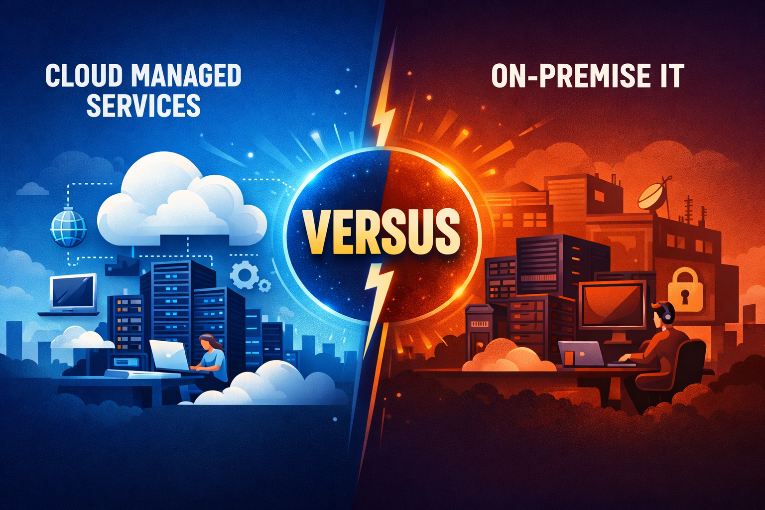 Cloud Managed Services vs On-Premise IT: Key Comparison | ArticleCube