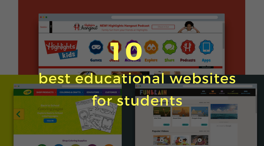 10 Best Educational Websites For Students Articlecube,Eagle Required Merit Badges 2020