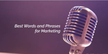 Phrases and words marketing