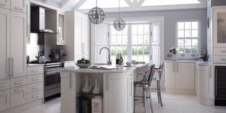 white laminate worktop