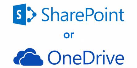 Sharepoint vs OneDrive