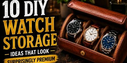 DIY Watch Storage