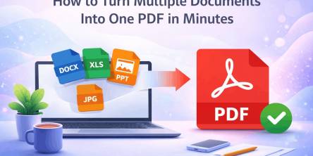 How to Turn Multiple Documents Into One PDF in Minutes