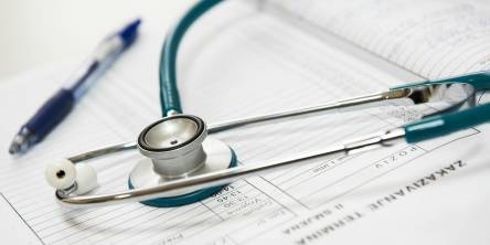 paperclip, stethoscope