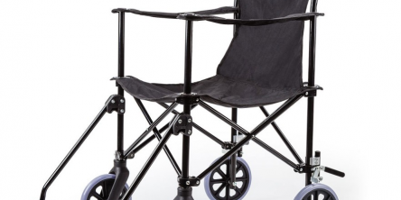 Folding Transport Wheelchair