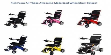 Pick From All These Awesome Motorized Wheelchair Color