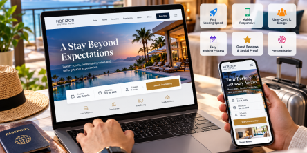 hotel web design