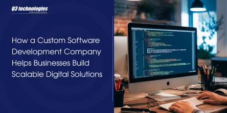 Custom Software Development Company Custom Software Development Company