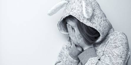 A girl facing inner struggles before taking a risk