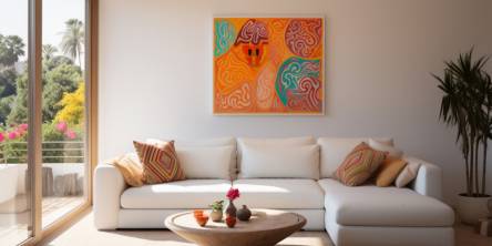 Art Placement Matters in Open Home Appeal Art Placement Matters in Open Home Appeal