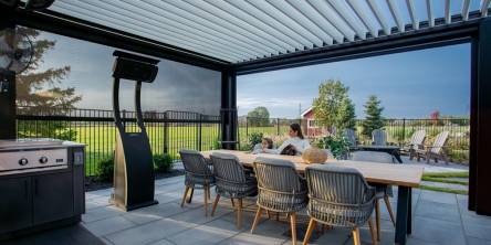 Louvered Pergola