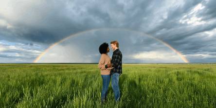 Add rainbow to a photo Add rainbow to a photo
