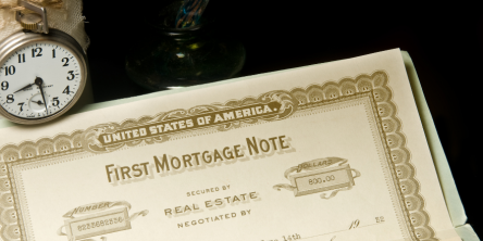 What is a mortgage note
