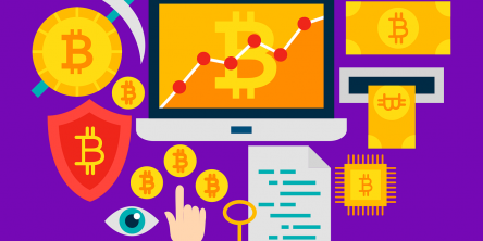 Bitcoin, Money, Cryptocurrency 