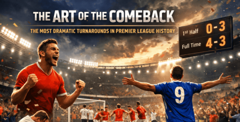 The Art of the Comeback: The Most Dramatic Turnarounds in Premier League History
