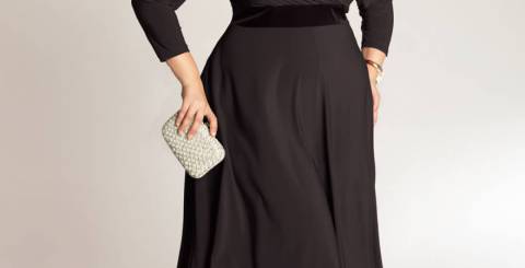 plus size little black dresses