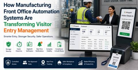 How Manufacturing Front Office Automation Systems Are Transforming Visitor Entry Management
