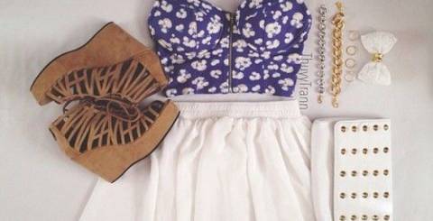 crop top outfit summer outfit