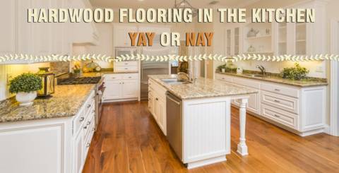 Is the hardwood flooring good option for kitchen