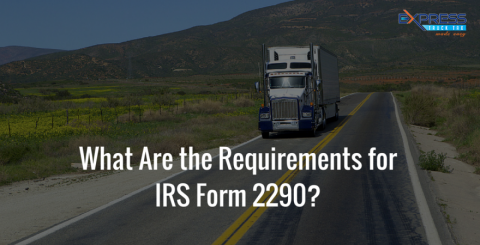IRS Form 2290- E-filing 