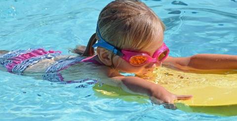 Children Swimming