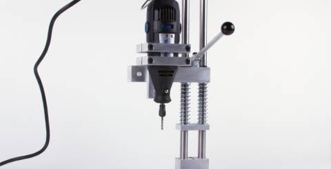 Drill press for metal