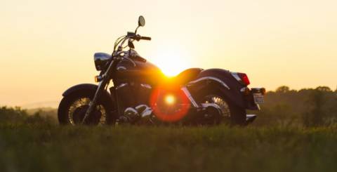 Sunset Summer Motorcycle