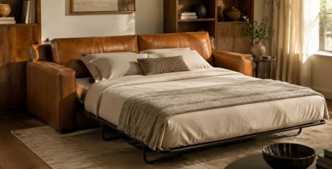 Planning a Leather Sleeper Sofa for Daily Lounging and Overnight Guests
