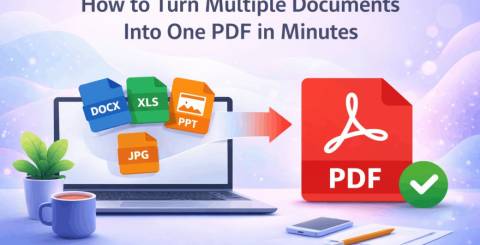 How to Turn Multiple Documents Into One PDF in Minutes