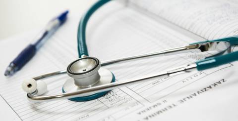 paperclip, stethoscope