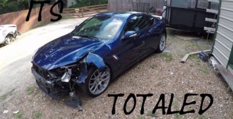 totalled car