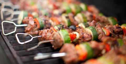 barbecuing barbecuing