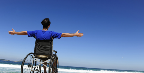 travelling in wheelchair