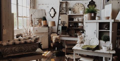 modern vintage room