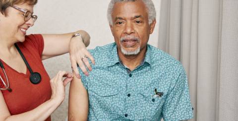 Men should take their health seriously. man at doctor