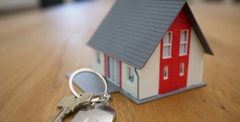 Red House Keyring Red House Keyring