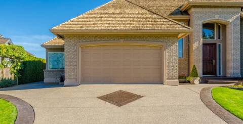 Coloured Concrete Driveways