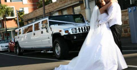 hummer wedding limo