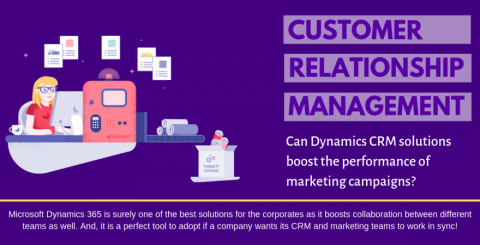 Can Dynamics CRM Solutions Boost The Performance Of Marketing Campaigns? Can Dynamics CRM Solutions Boost The Performance Of Marketing Campaigns?