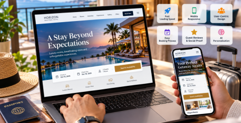 hotel web design