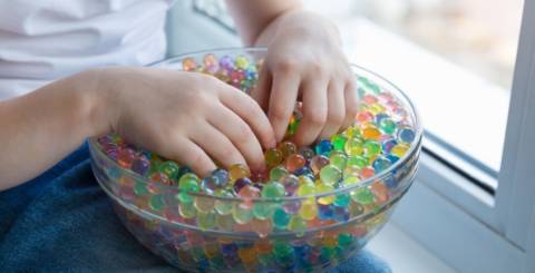 dispose water beads
