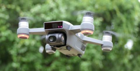 quadcopter drone with video camera