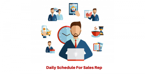 Daily Schedule for Sales Rep 