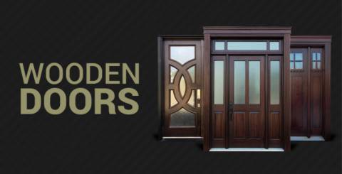 Wooden doors