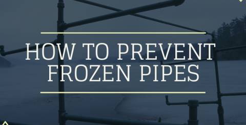 How to prevent frozen pipes