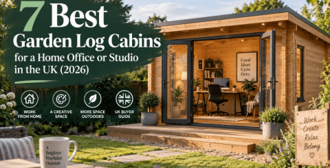 7 Best Garden Log Cabins for a Home Office or Studio in the UK (2026)