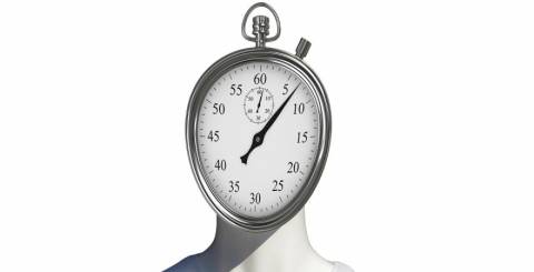 clock on head