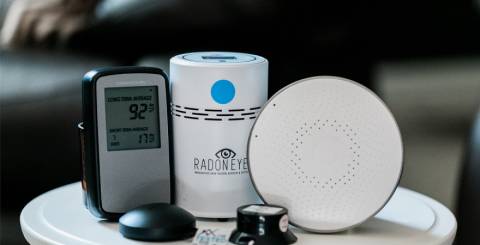 Radon monitor