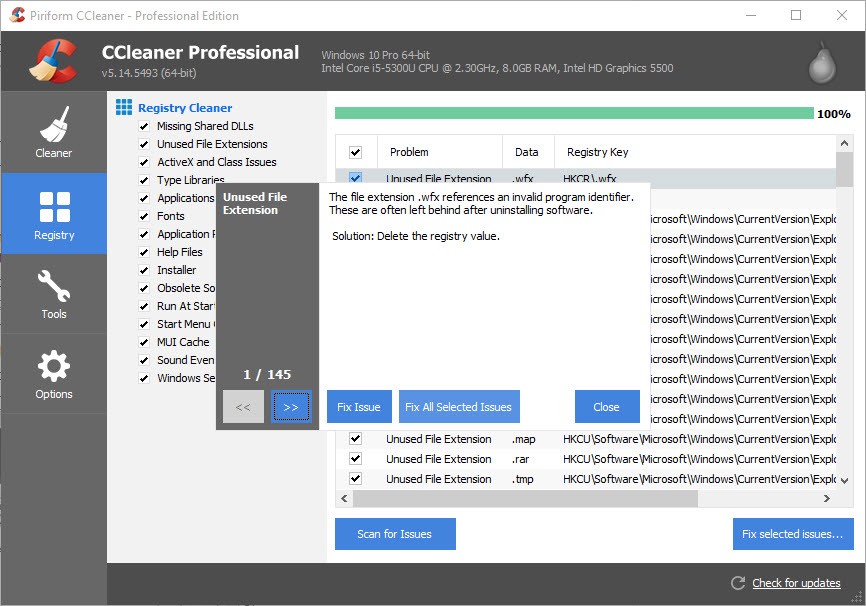 ccleaner fix registry download