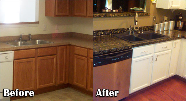 Renovate the kitchen countertop 